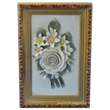 Flower Frame Craft Ceramic 2380